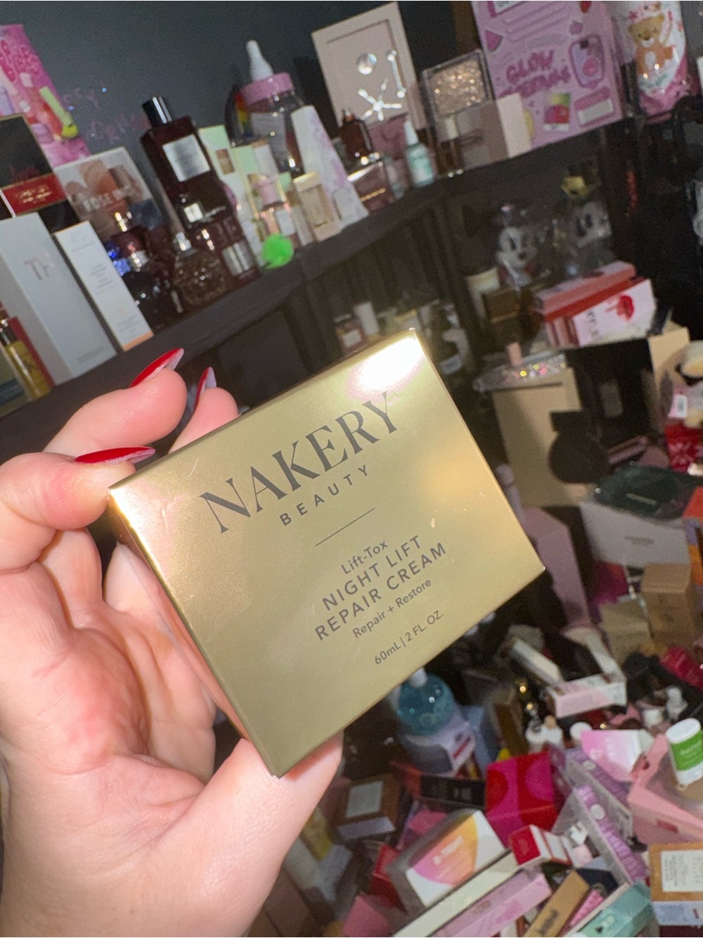 Nakery Beauty Night Lift Repair Cream - Gold